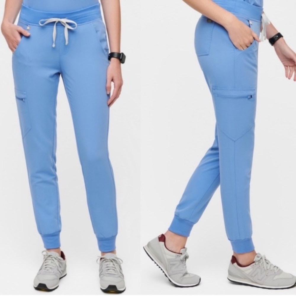 FIGS Zamora joggers - XXS (Ceil blue)